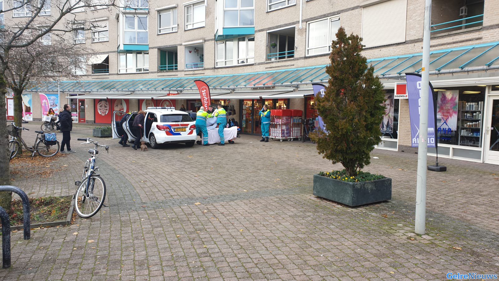 Verwarde man zorgt voor commotie in winkelcentrum Duiven