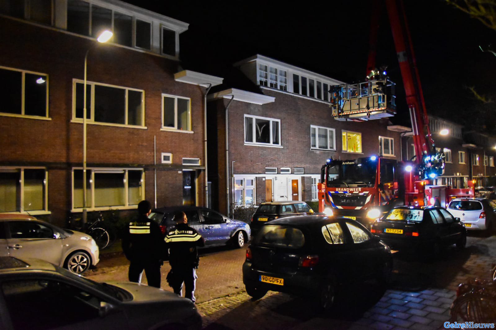 Luid brandalarm houdt bewoners in Arnhem wakker