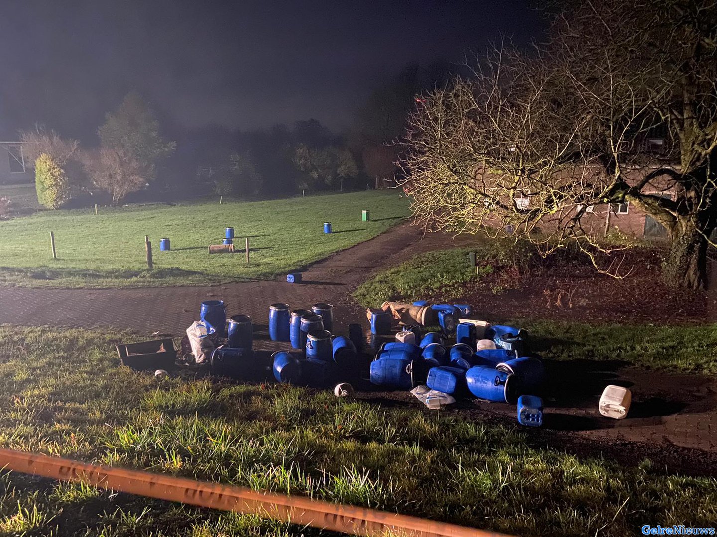 Arrestatie na dumping drugsafval bij woning