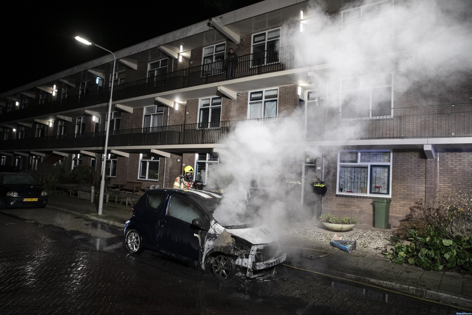 Weer een autobrand in Arnhem