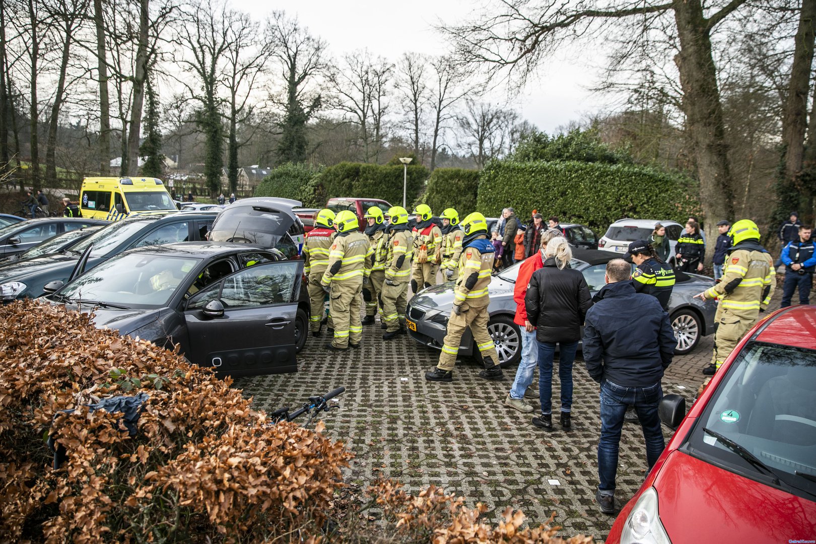 Ongeval op parkeerplaats bij Bezoekerscentrum Veluwezoom