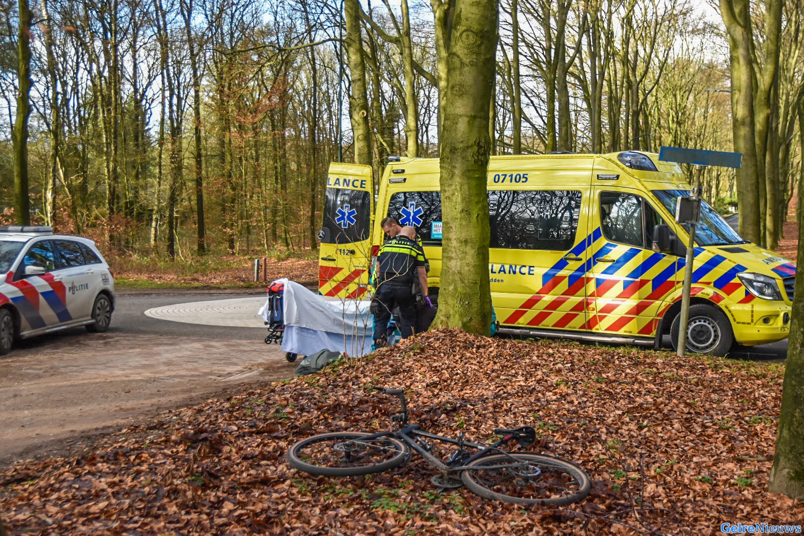 Wielrenner gewond na aanrijding met auto in Doorwerth