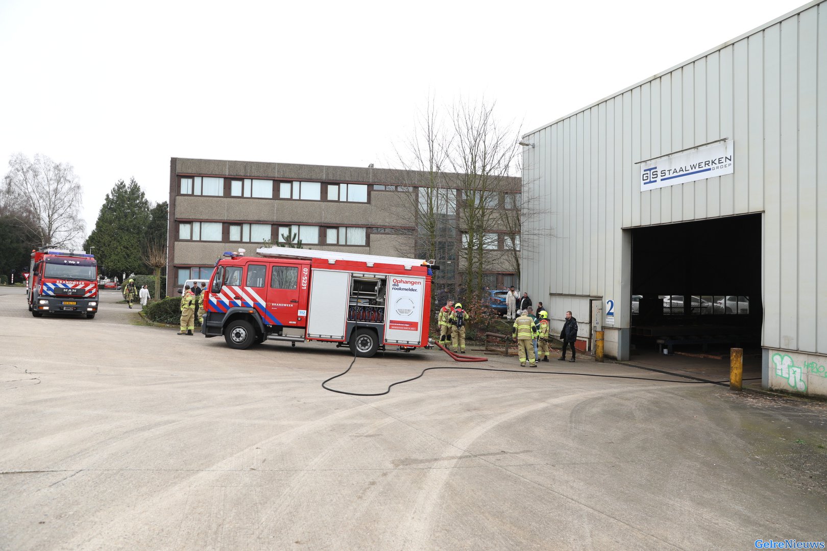 Medewerker vermist bij brand in staalbedrijf Rheden
