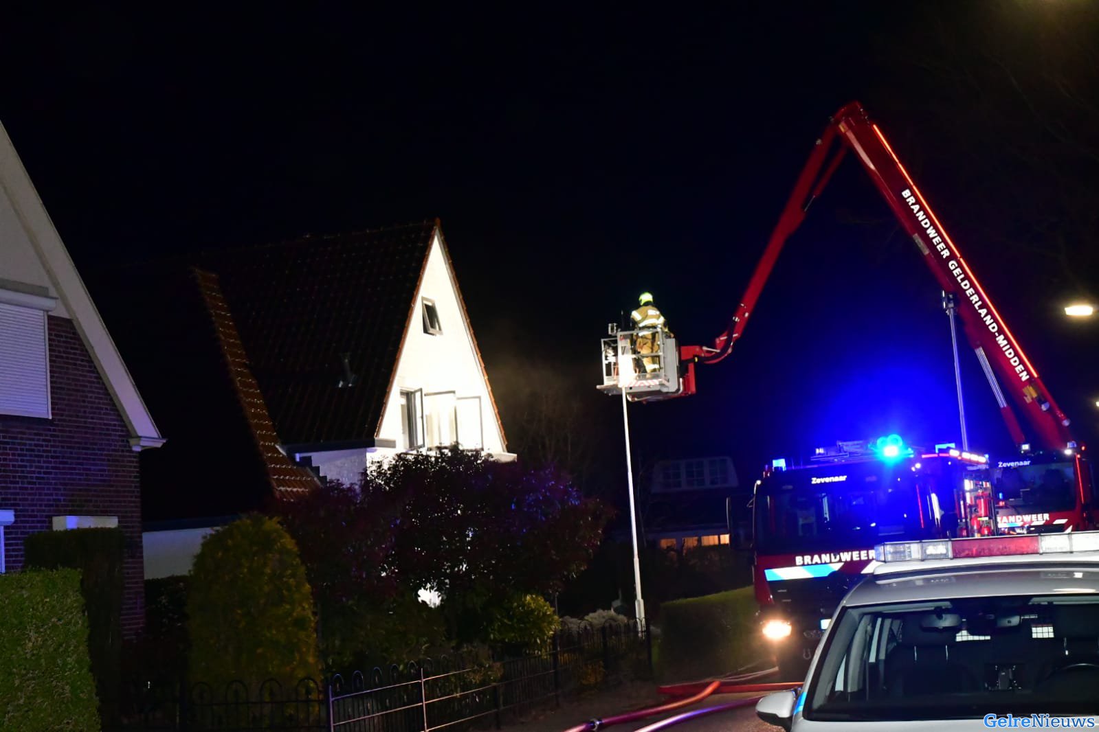Brand vrijstaande woning in Zevenaar