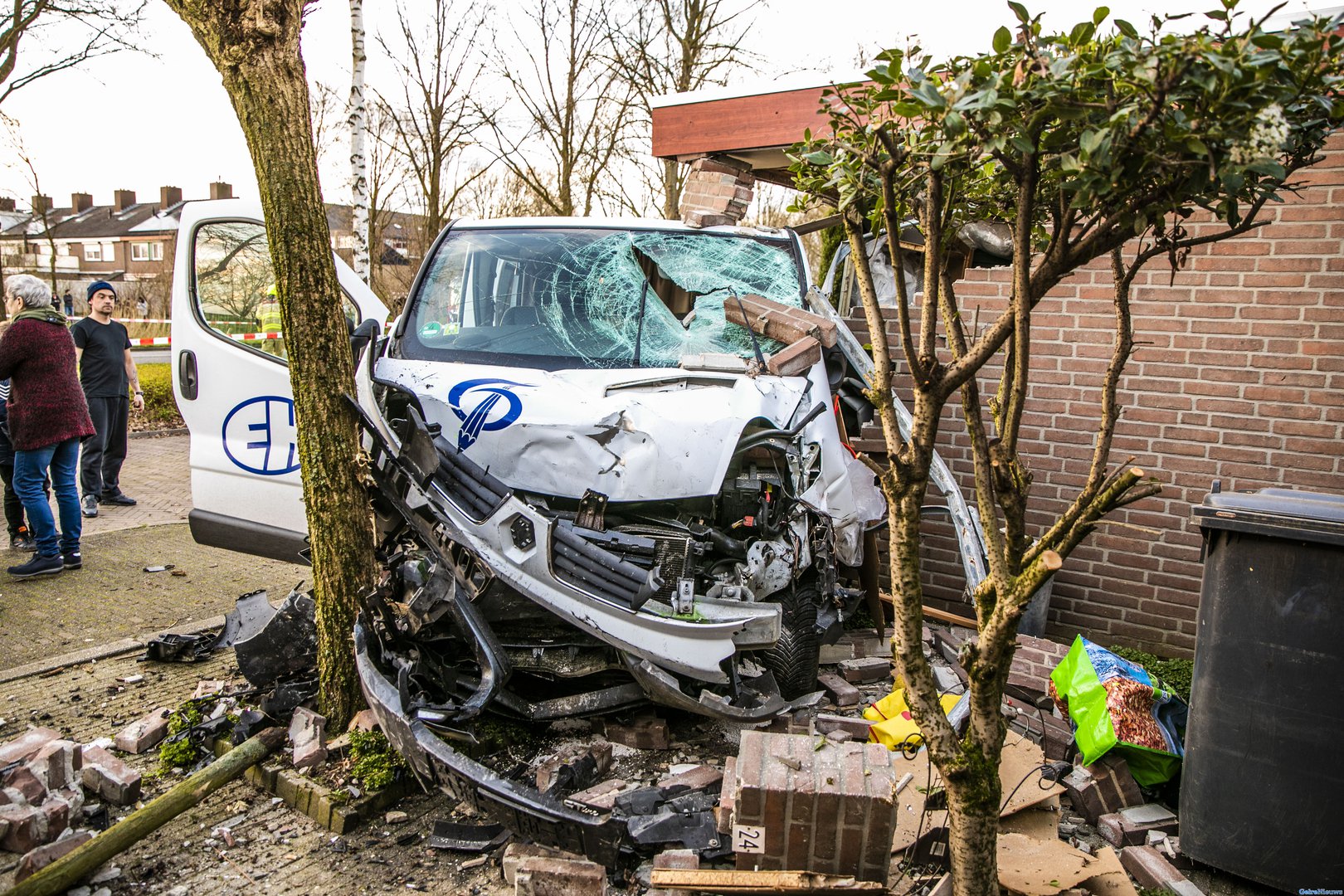 Bizar ongeval op Rivierweg in Westervoort