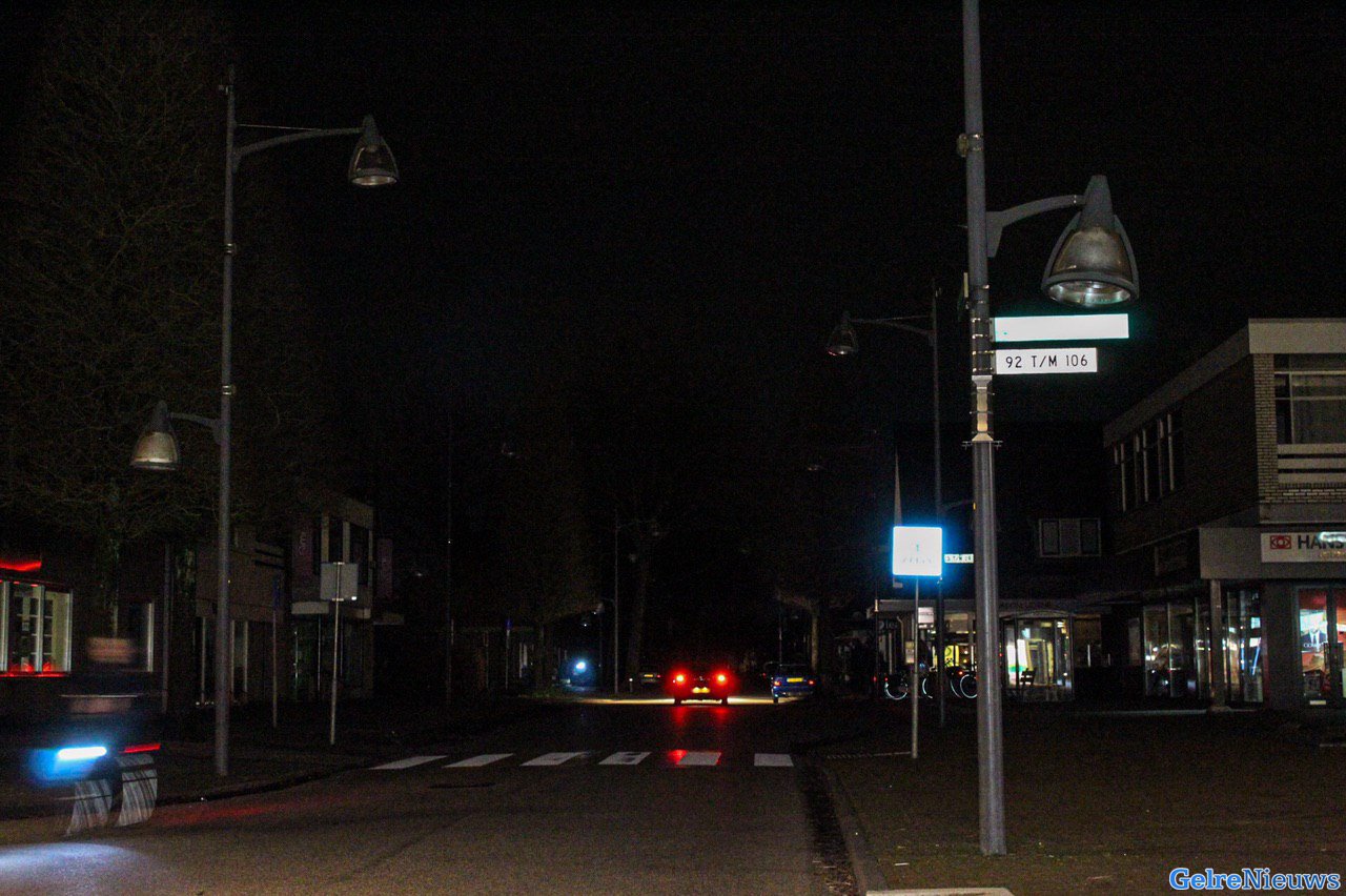 Stroomstoring in Dieren en Spankeren