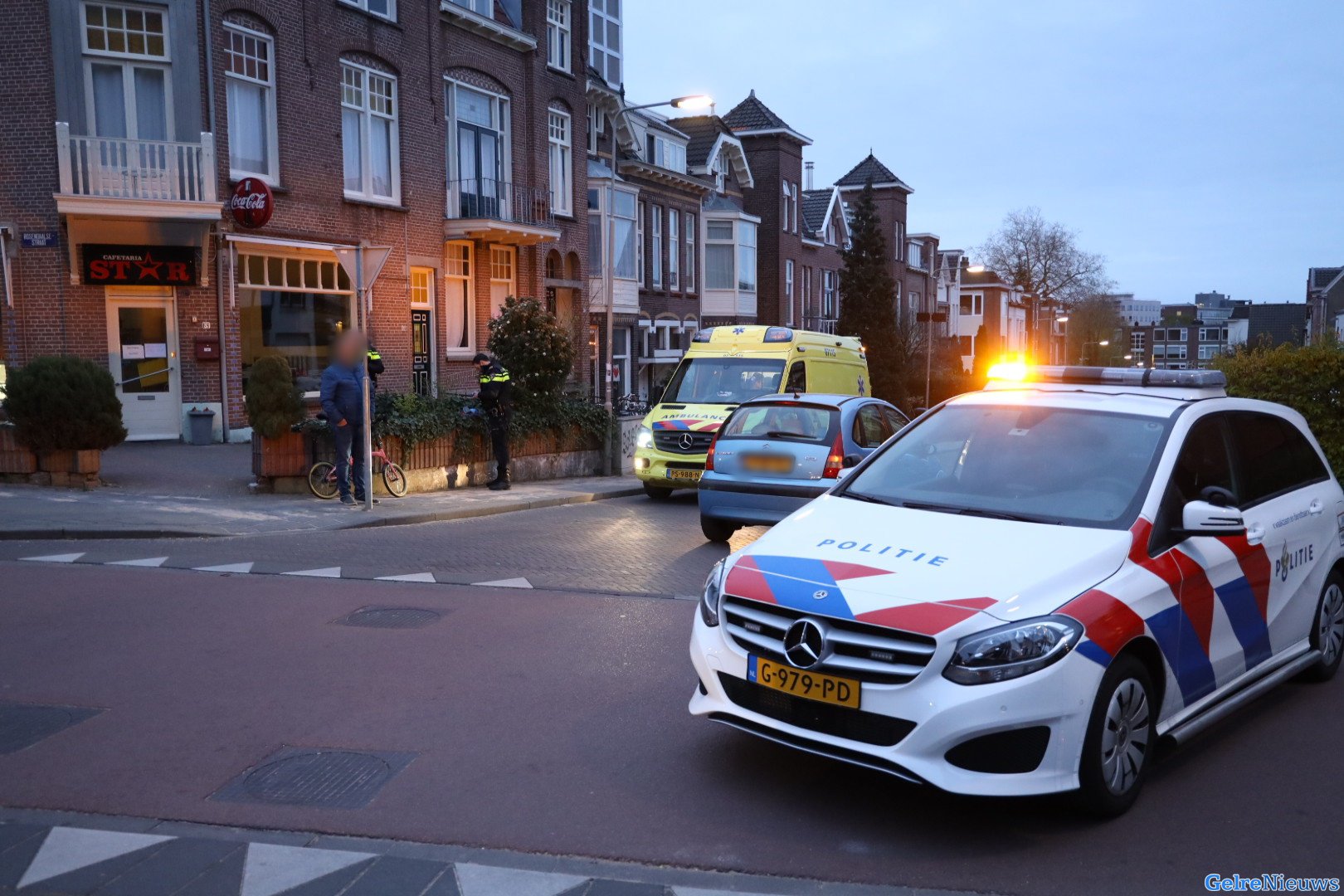 Fietser gewond na botsing met auto in Arnhem