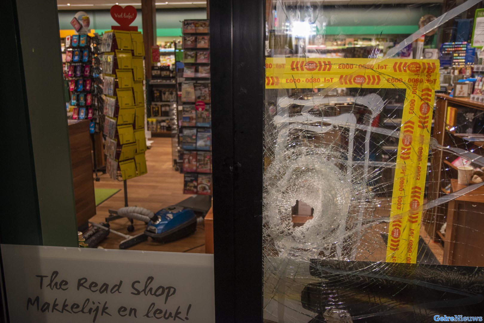 Forse schade bij inbraak in winkelpand in Doorwerth
