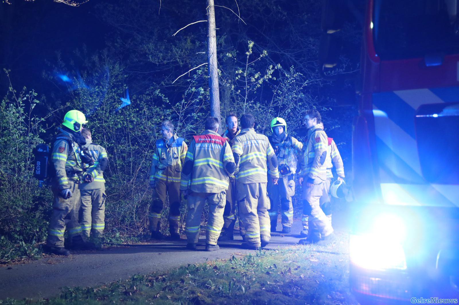 Brandweer rukt massaal uit voor natuurbrand in Ede