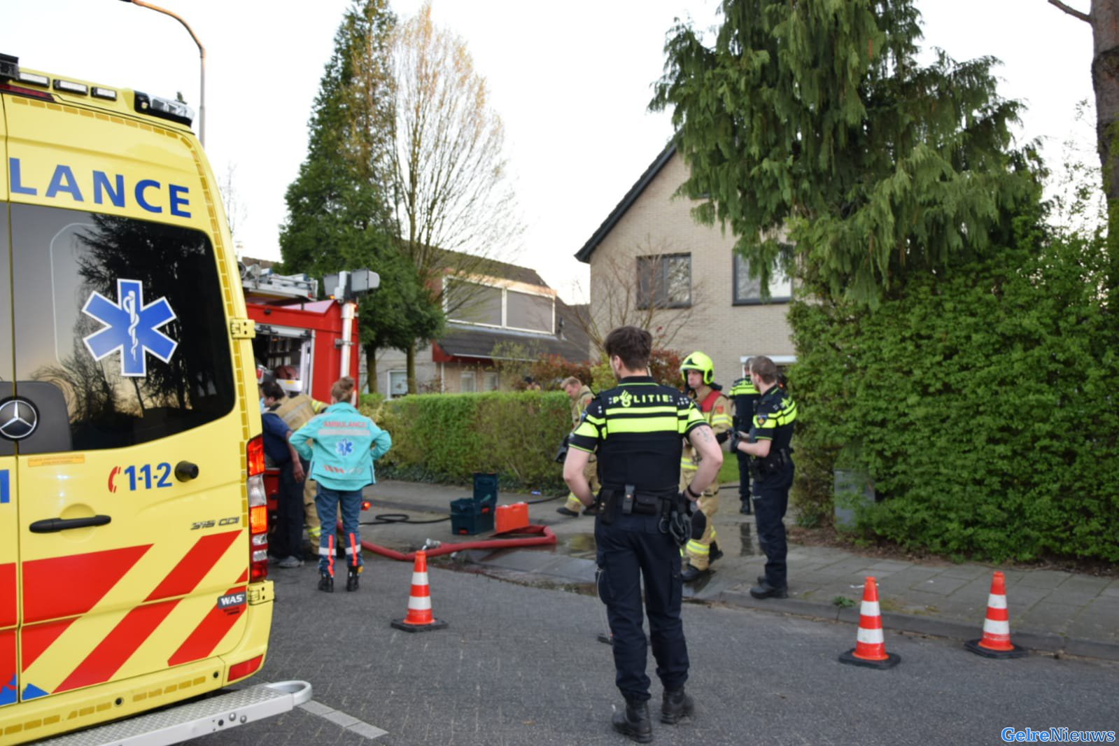 Bewoner gewond bij keukenbrand in Arnhem