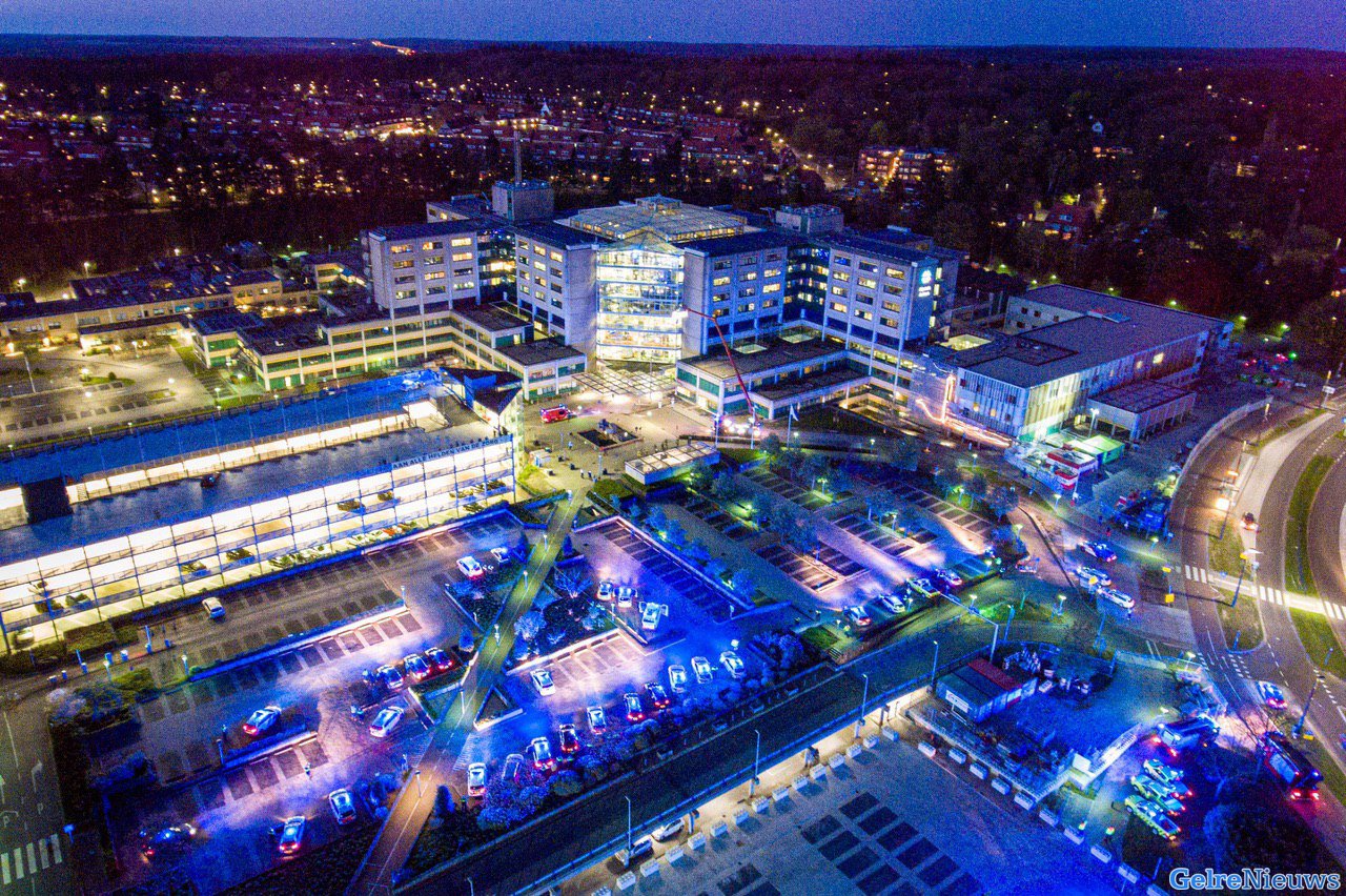 Groot eerbetoon aan ziekenhuispersoneel in Arnhem