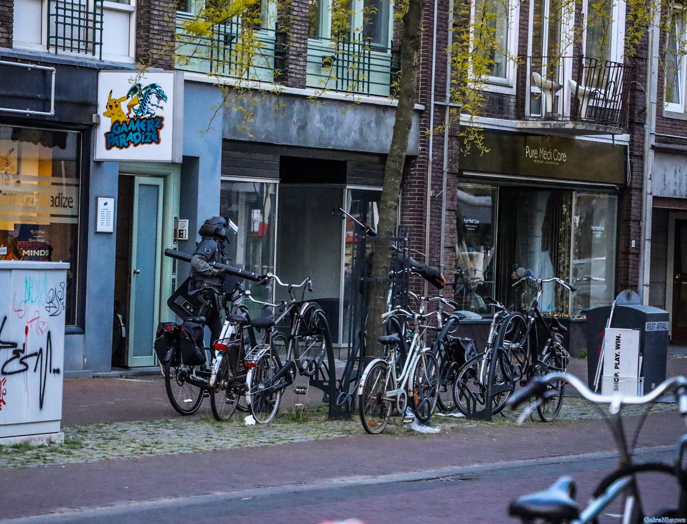 Arrestatieteam doet inval in binnenstad van Arnhem