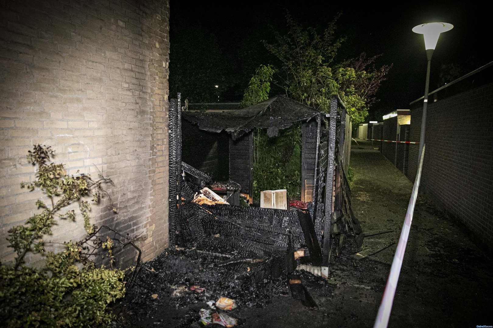 Aanhouding na branden in Arnhem-Zuid
