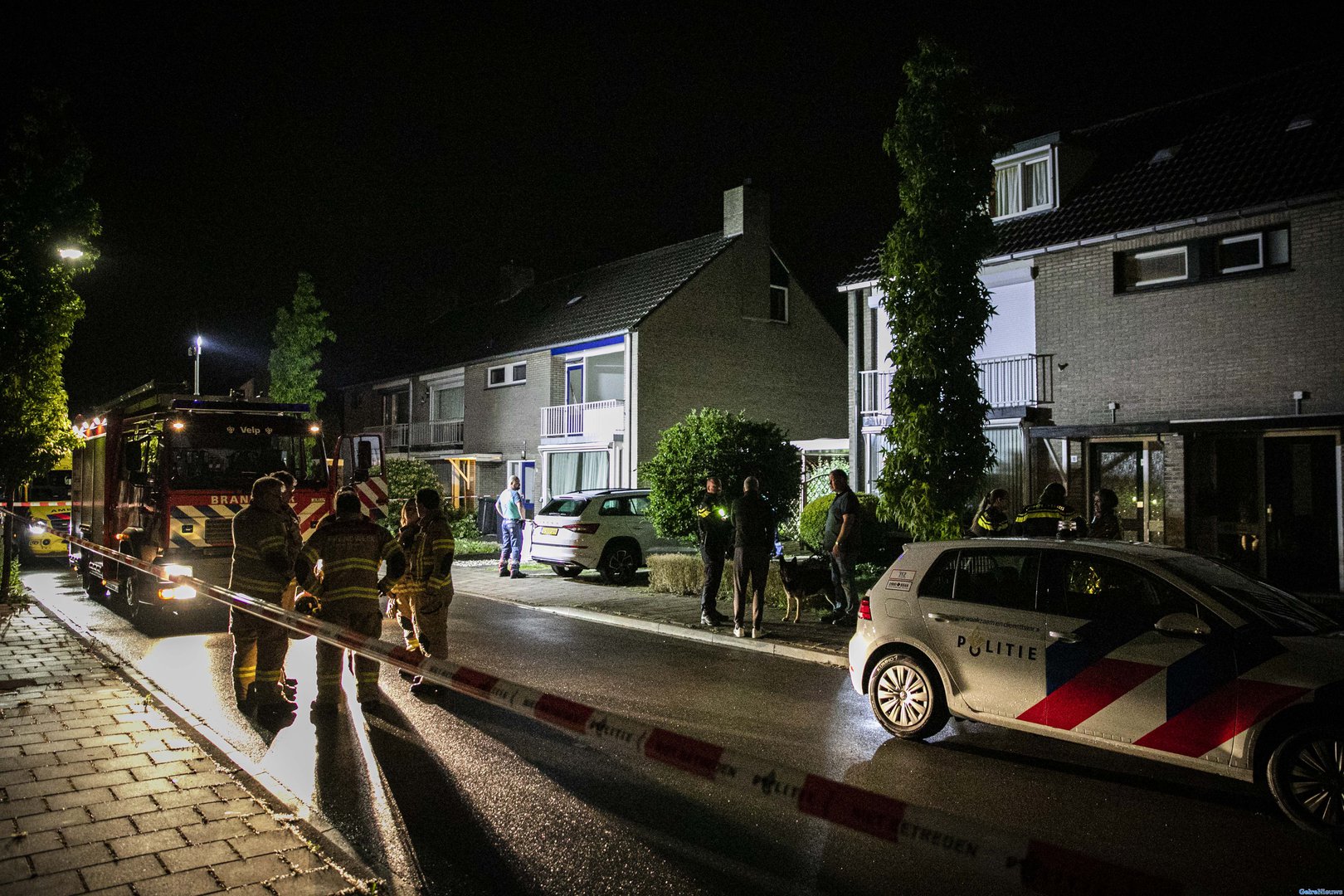 Dode na brand in Velp