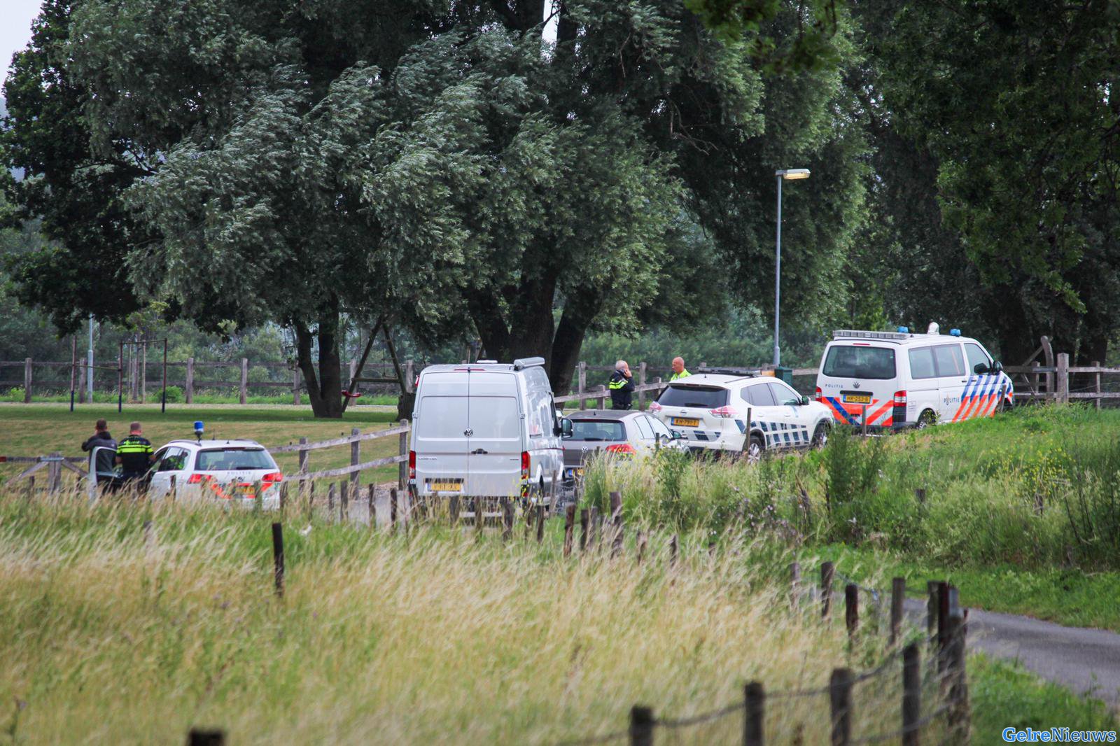 Lichaam gevonden bij plas bij Giesbeek