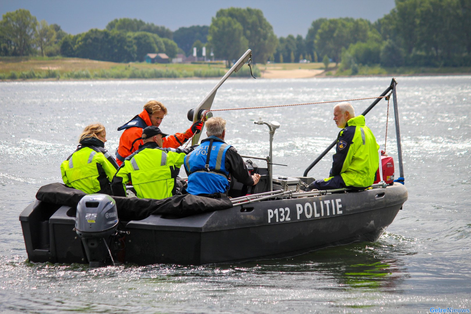 Laatste zoekdag naar vermiste Duitse drenkeling bij Lathum