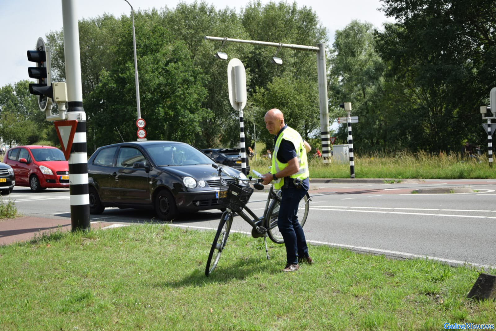 Fietser gewond bij aanrijding in Arnhem