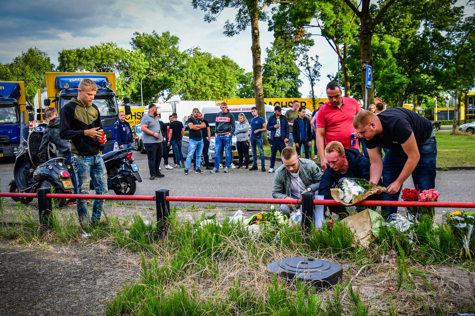 Vrienden staan stil bij dood Jaimy (19) na fatale stunt in Zevenaar