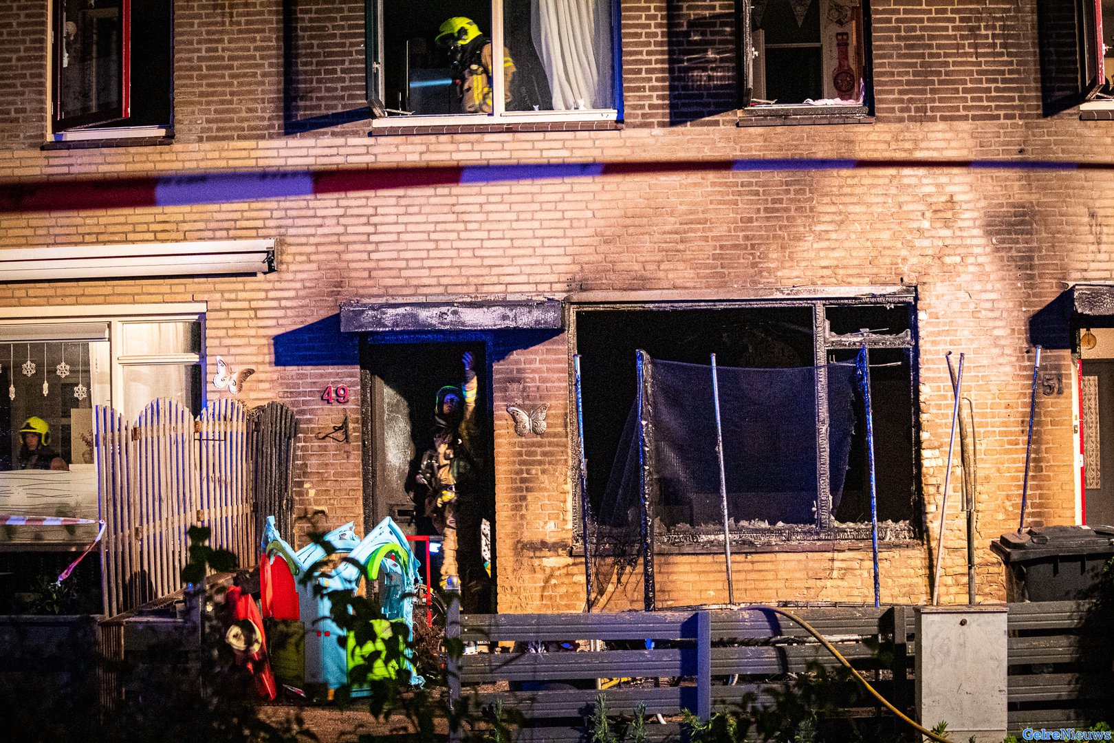 Vermoedelijk opzet bij felle brand in Arnhem