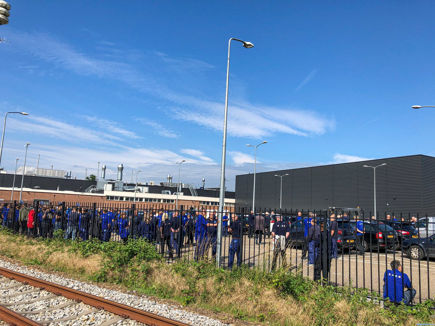 Gazelle Dieren ontruimd vanwege brand