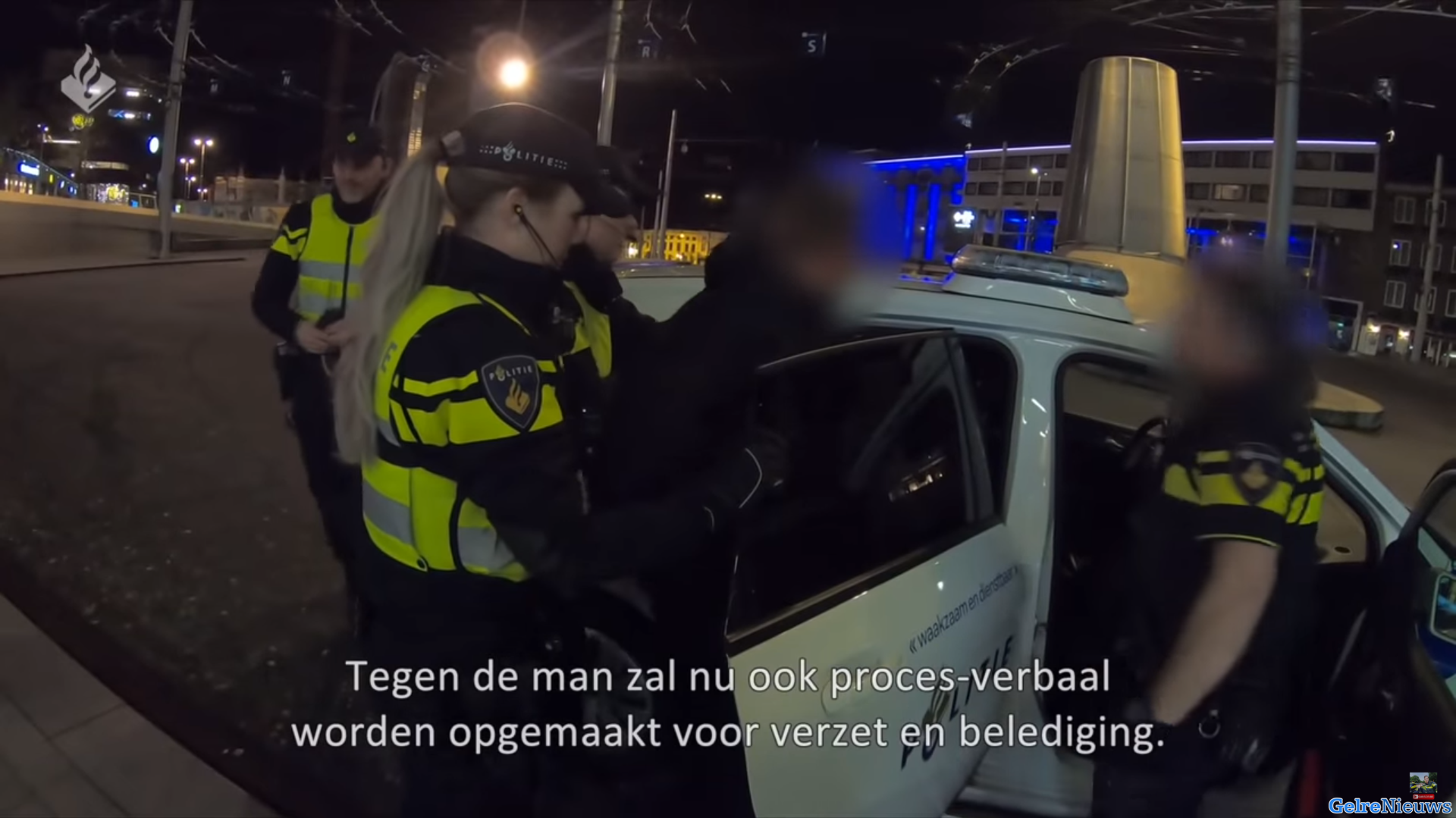 Politievlogger Jan-Willem was bij Arnhemse uitgaansavond: ‘7 aanhoudingen’