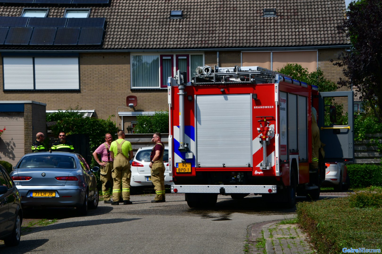 Koelkast vat vlam in aanbouw van woning Zevenaar