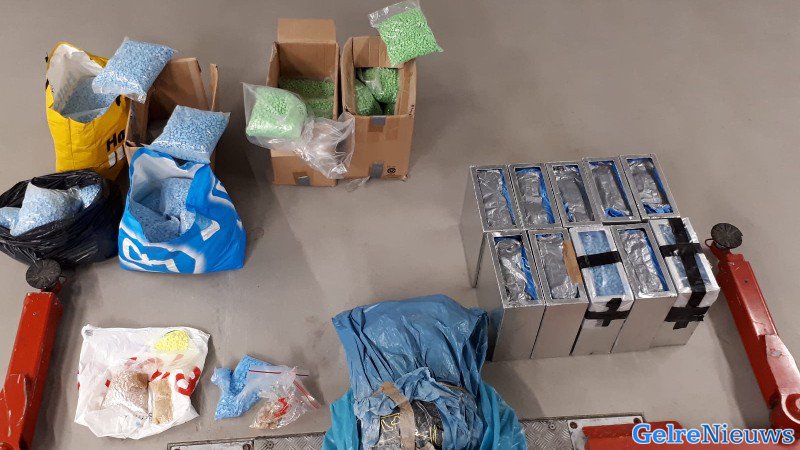 400 kilo xtc-pillen aangetroffen ter waarde van 1.8 miljoen euro