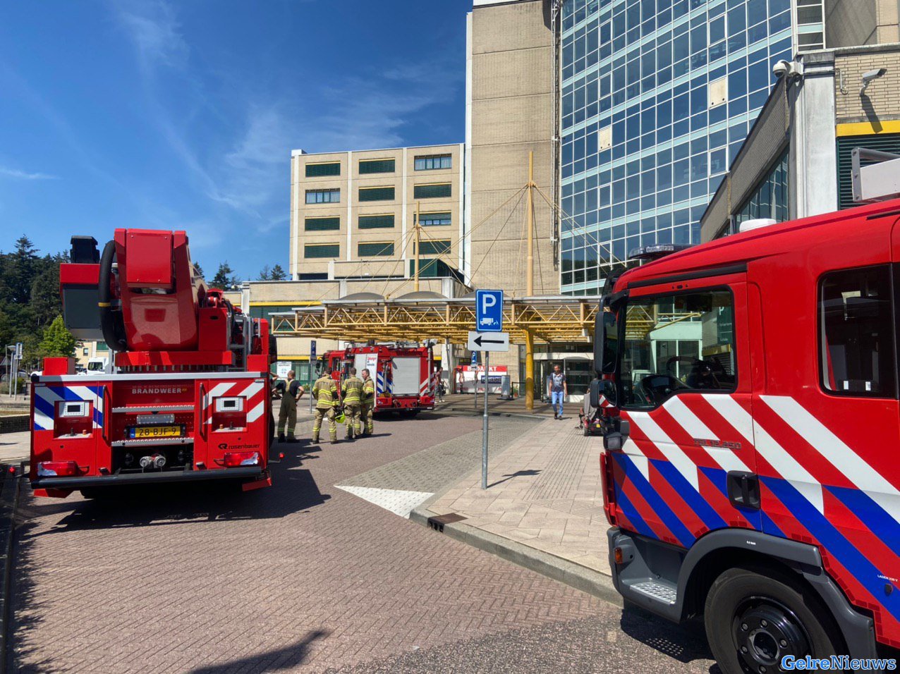Gewonde bij brand in ziekenhuis Rijnstate in Arnhem