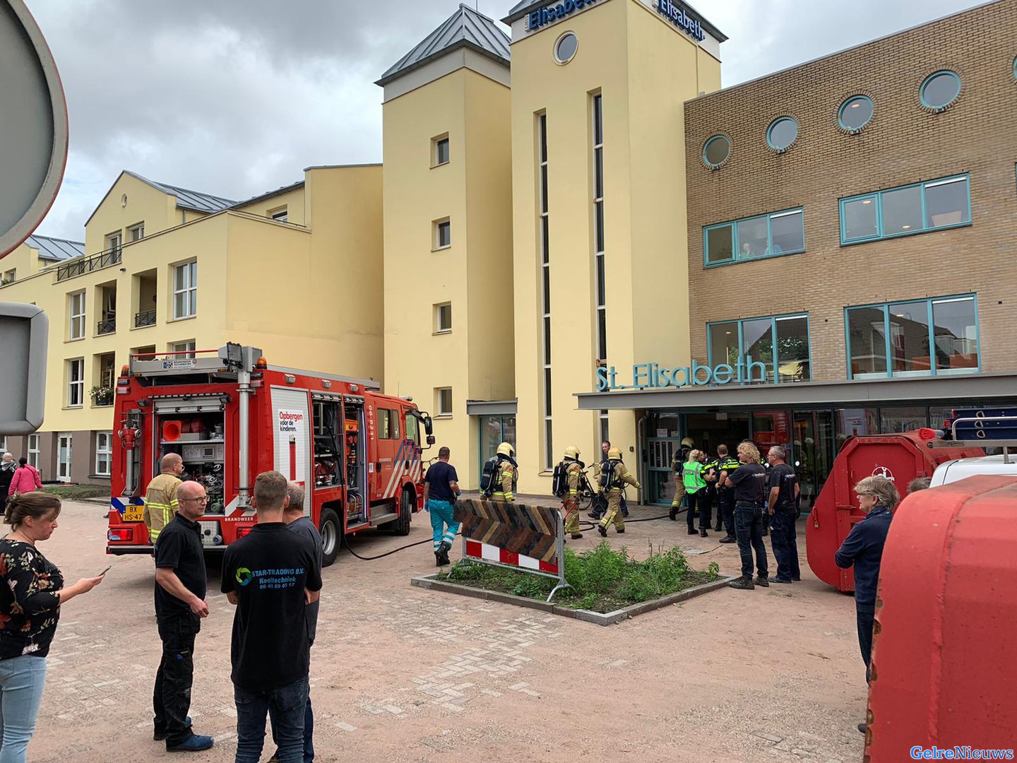 Brand in woon-zorgcomplex Zutphen