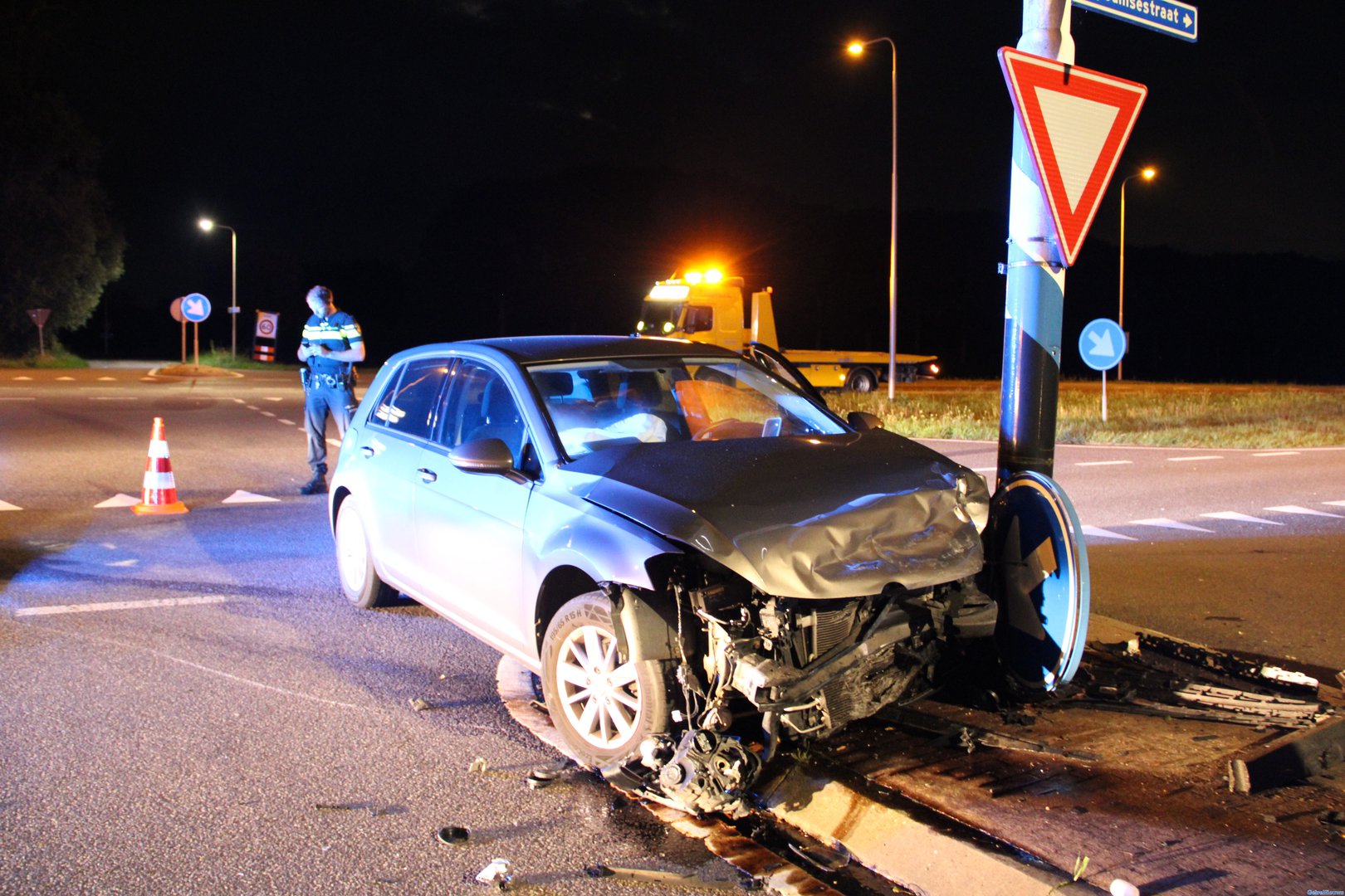 Vrouw gewond bij ongeval op N345 bij Brummen