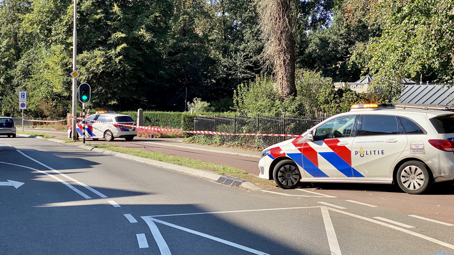 Gewonde na botsing tussen wielrenner en voetganger