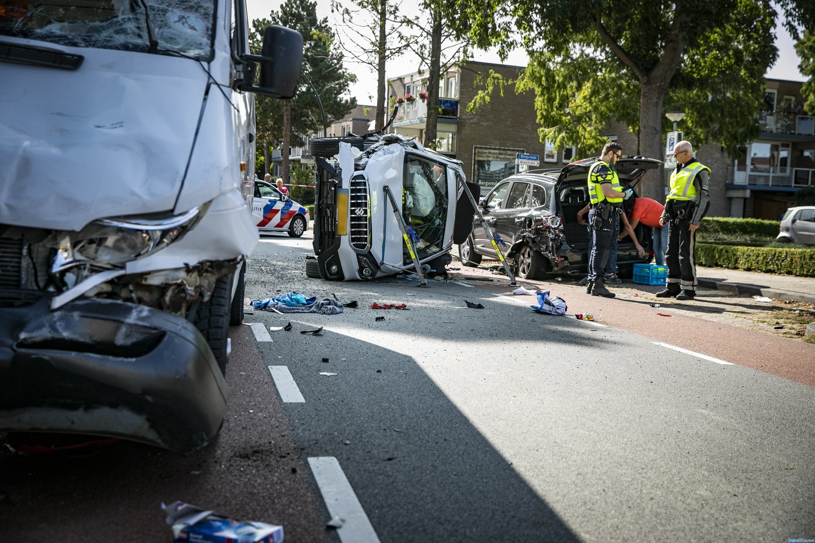 Flink ongeval op Didamseweg in Zevenaar