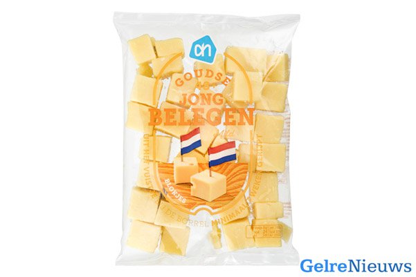 Salmonella in blokjes Goudse Kaas van Albert Heijn