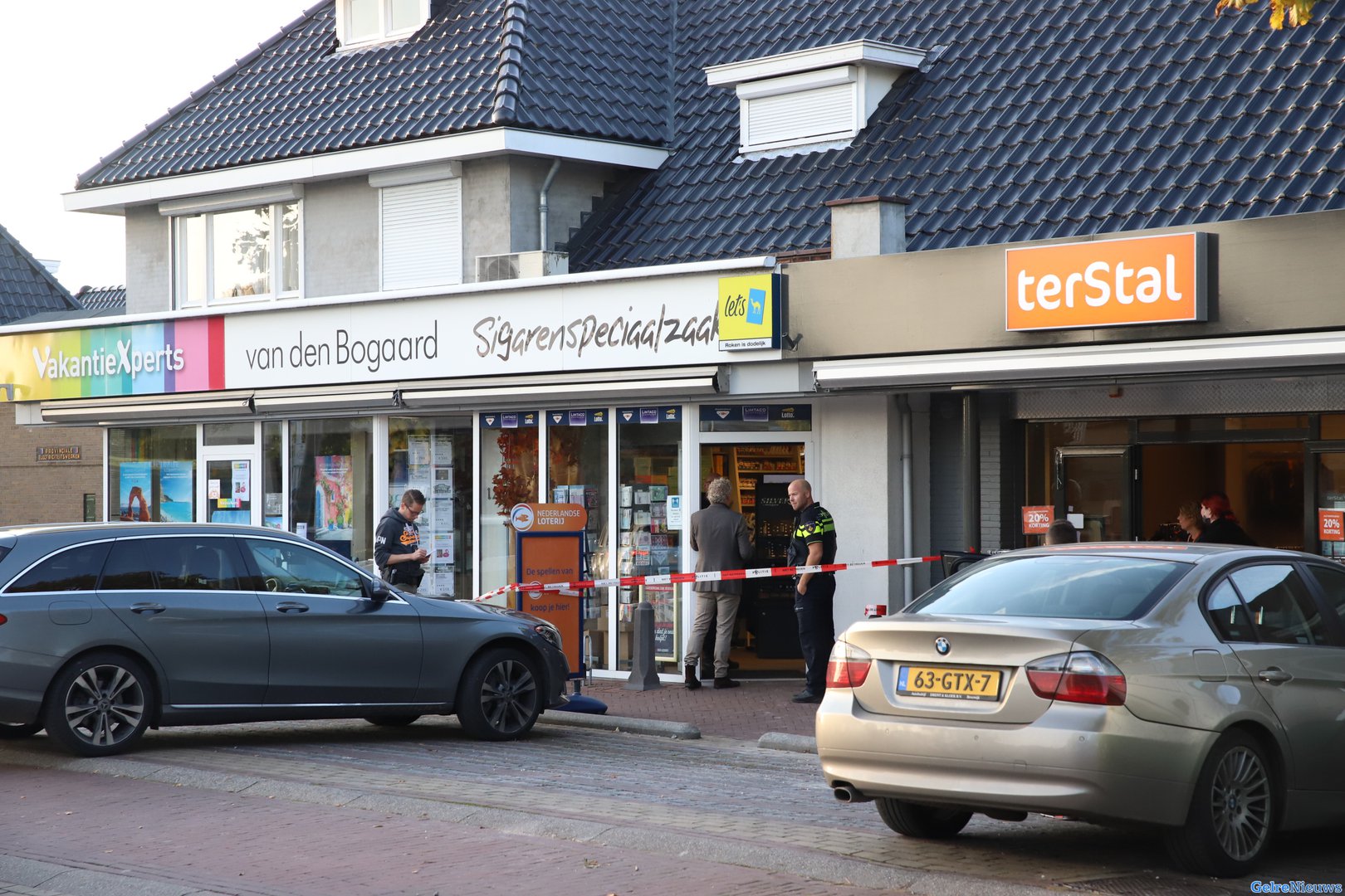 Overval op sigarenspeciaalzaak