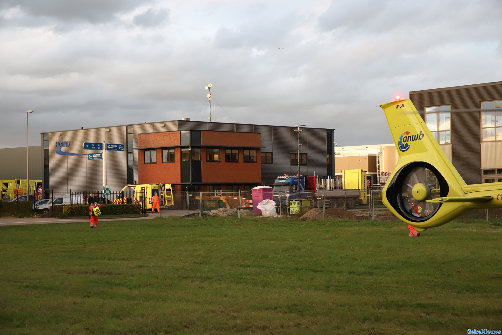 Vrouw overleden na bedrijfsongeval in Geldermalsen