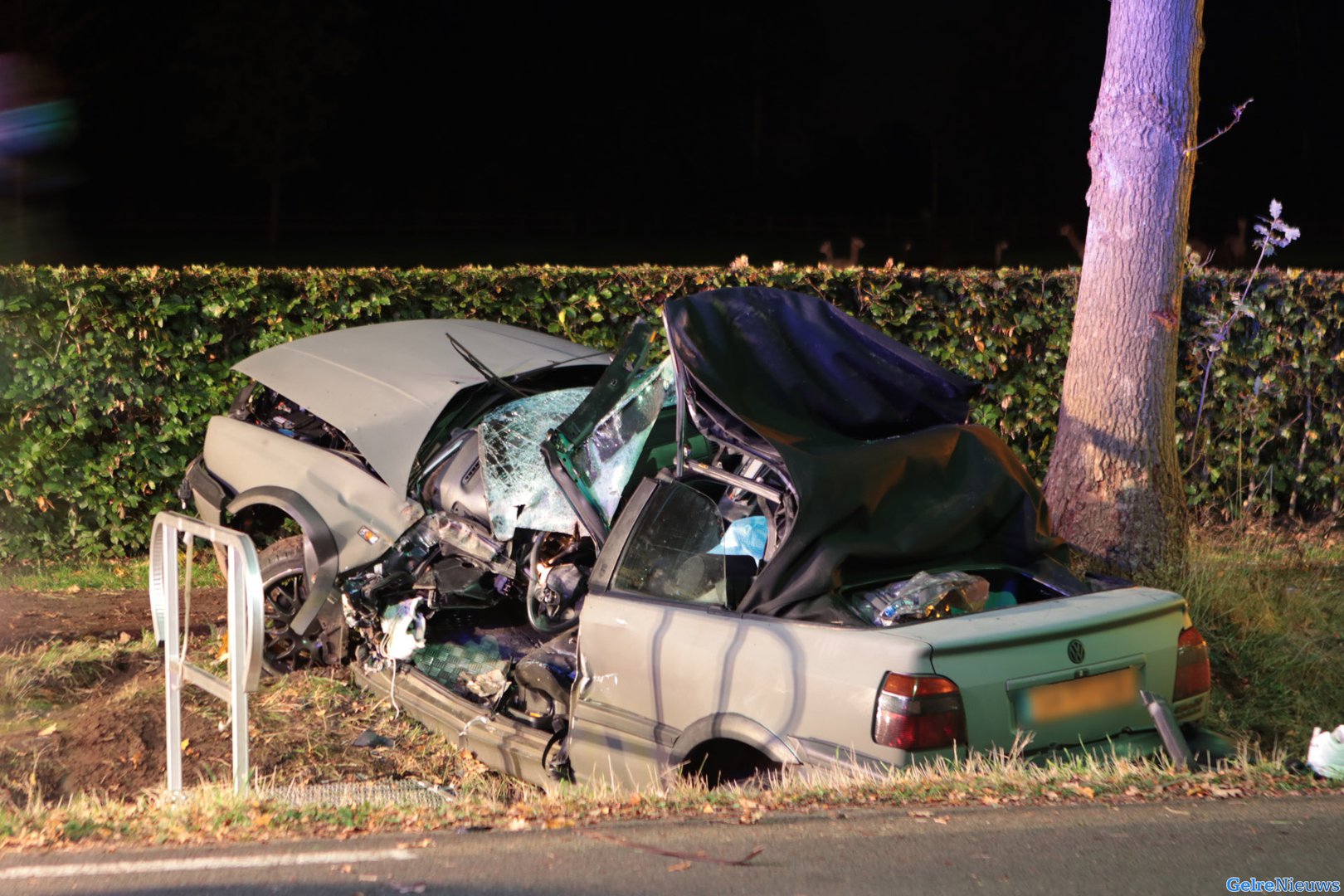 18-jarige jongeman overleden na autocrash