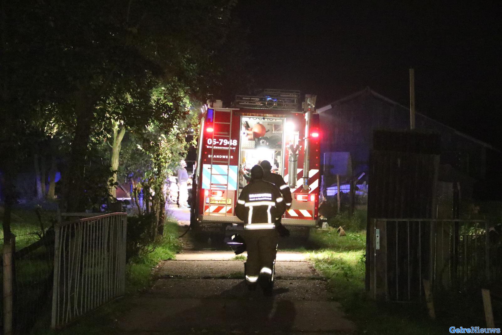 Stoel in keuken in brand gevlogen in Tonden
