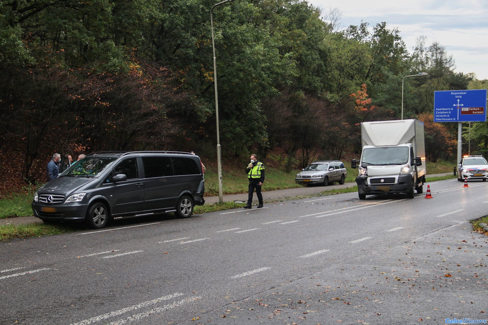 Ongeval op Schelmseweg in Arnhem
