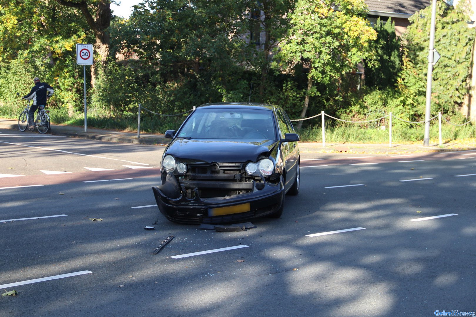 Ongeval tussen twee auto’s op Harderwijkerweg Dieren