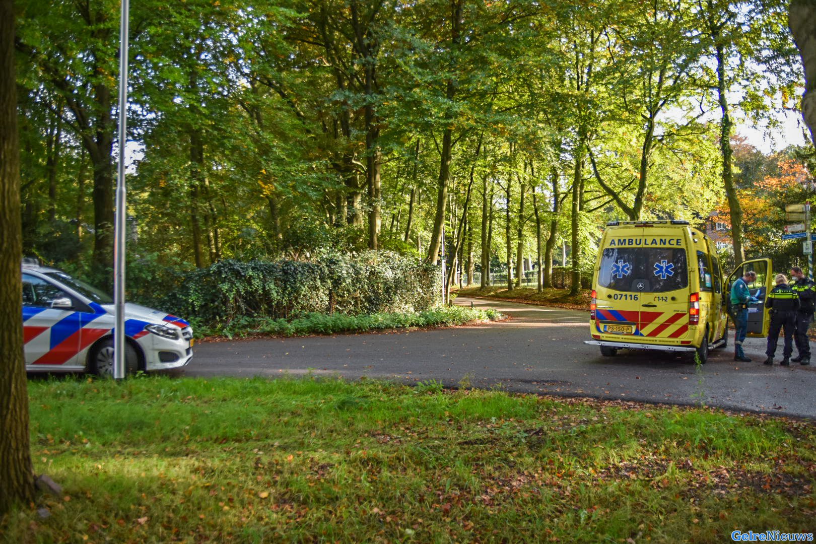 Wielrenner gewond na val in Heelsum