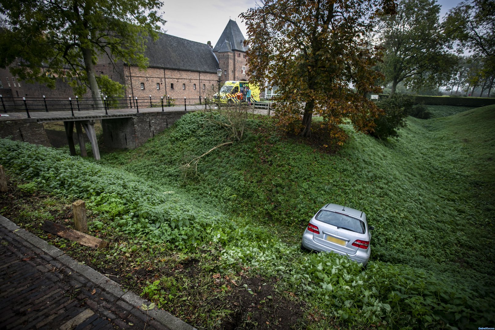 Gewonde bij ongeval Kasteel Doorwerth