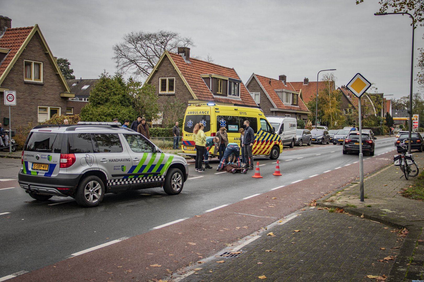 Vrouw gewond bij ongeval Harderwijkerweg in Dieren