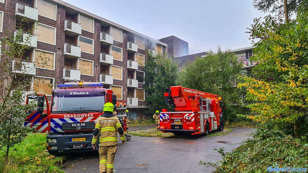 Brandstichting in voormalig bejaardencentrum in Rheden