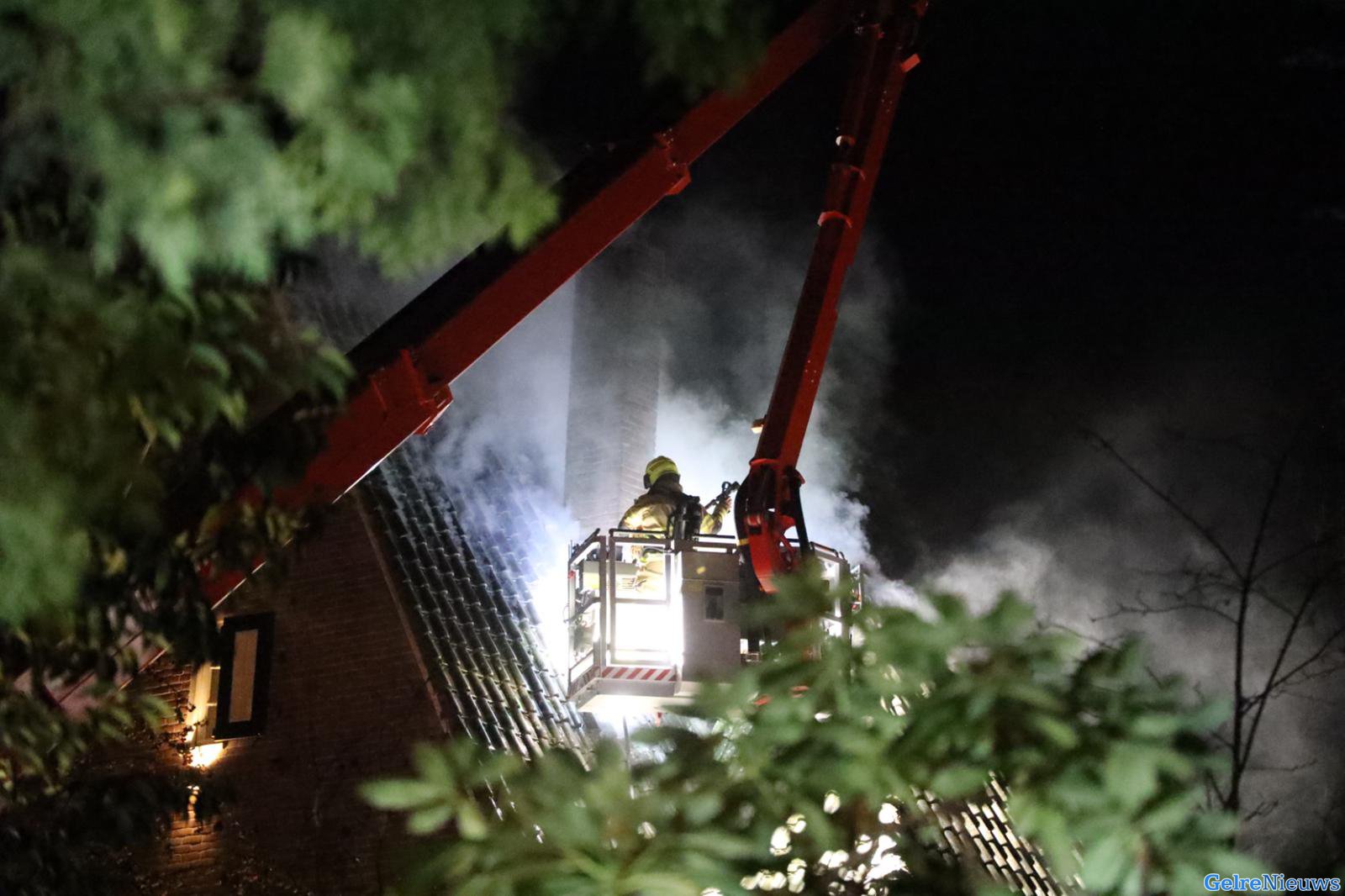 Uitslaande brand in vrijstaande woning Arnhem