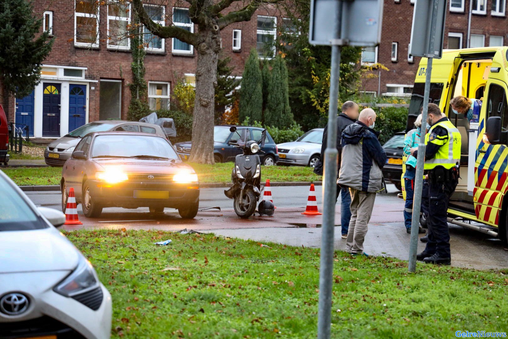 Gewonde bij aanrijding in Arnhem
