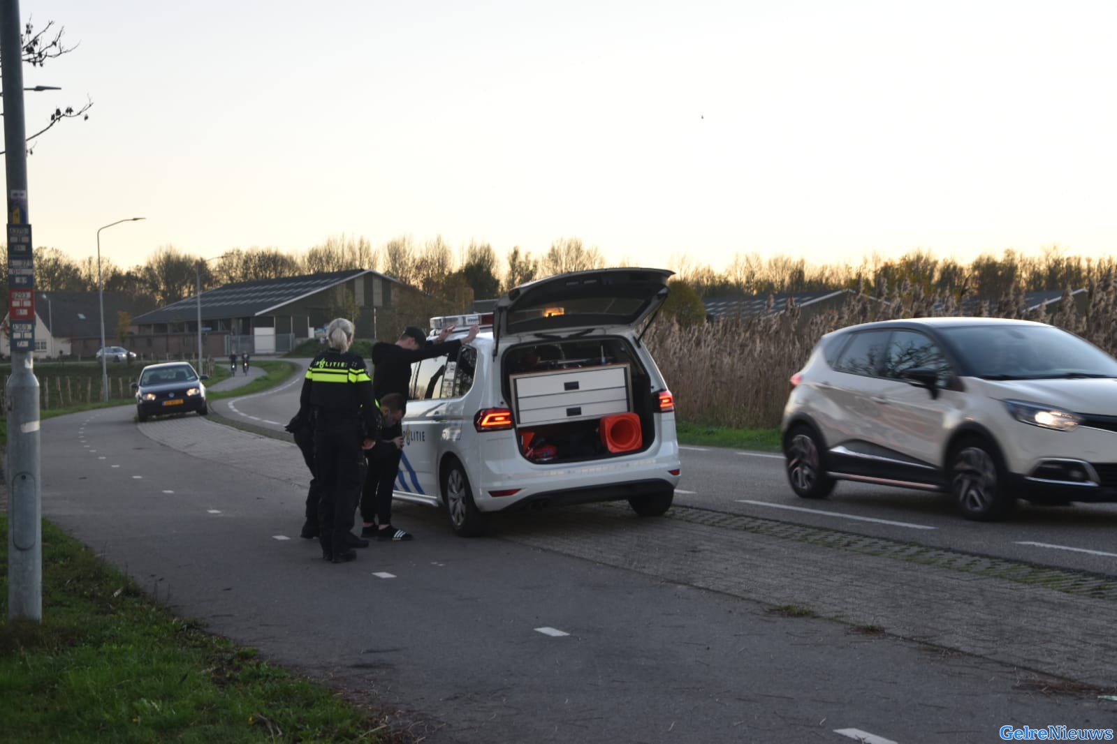 Automobilist aangehouden na ongeval