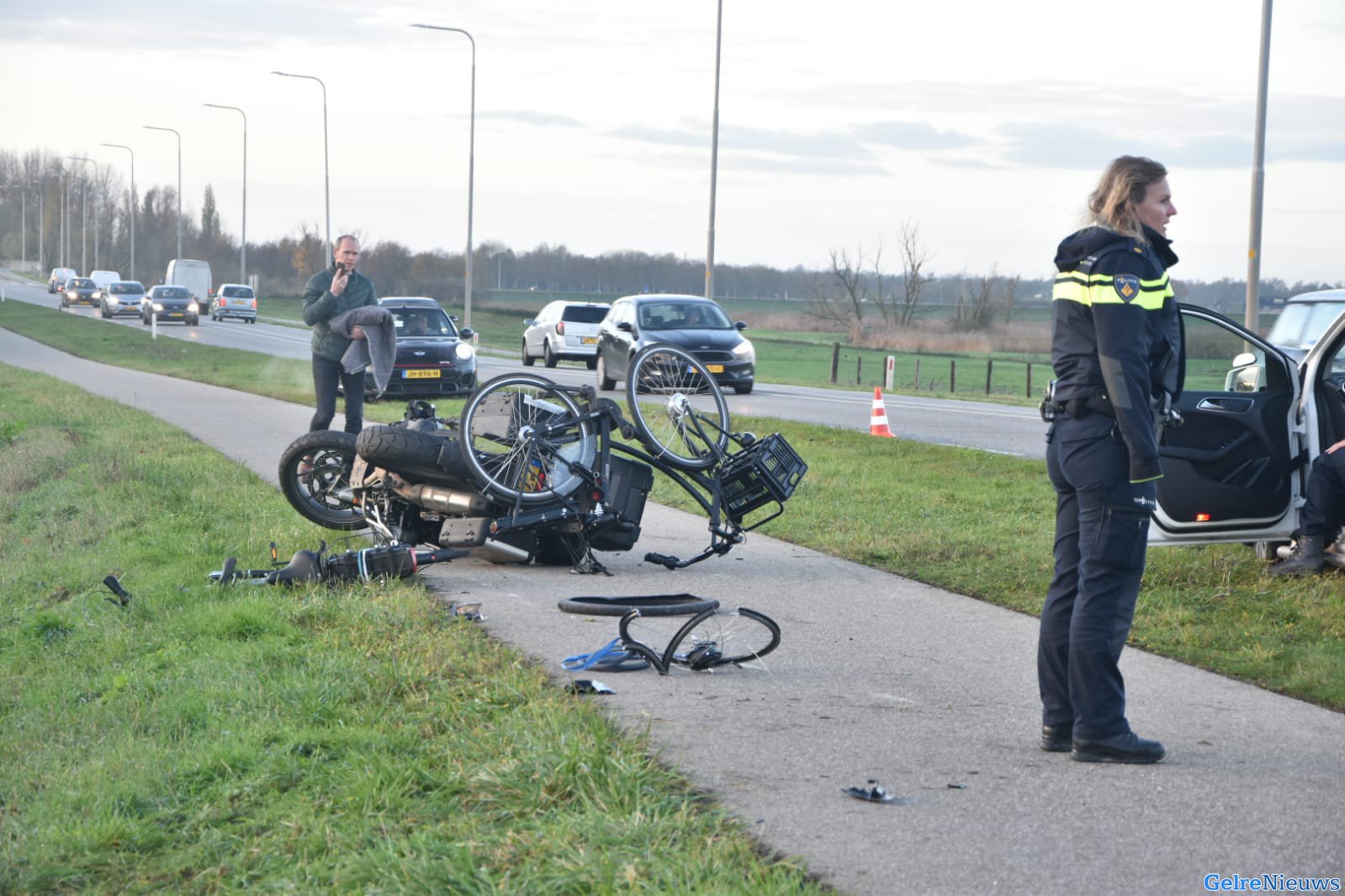 Motoragent kan vanwege ernst verwondingen geen uitleg geven