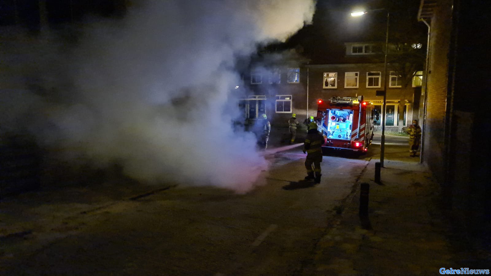 Brand in Arnhemse wijk Geitenkamp