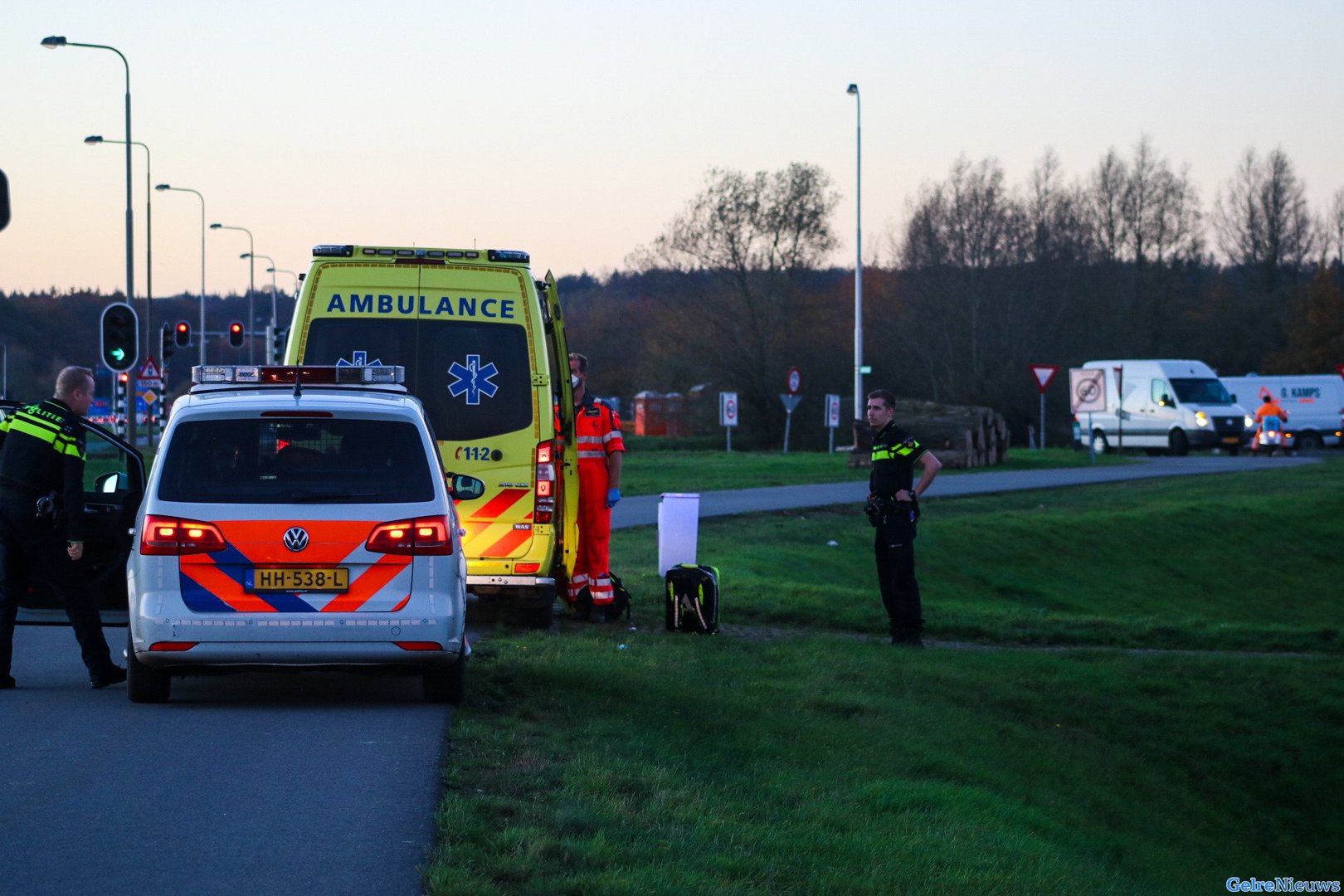 UPDATE: Oudere man raakt zwaargewond bij ongeval in Doesburg