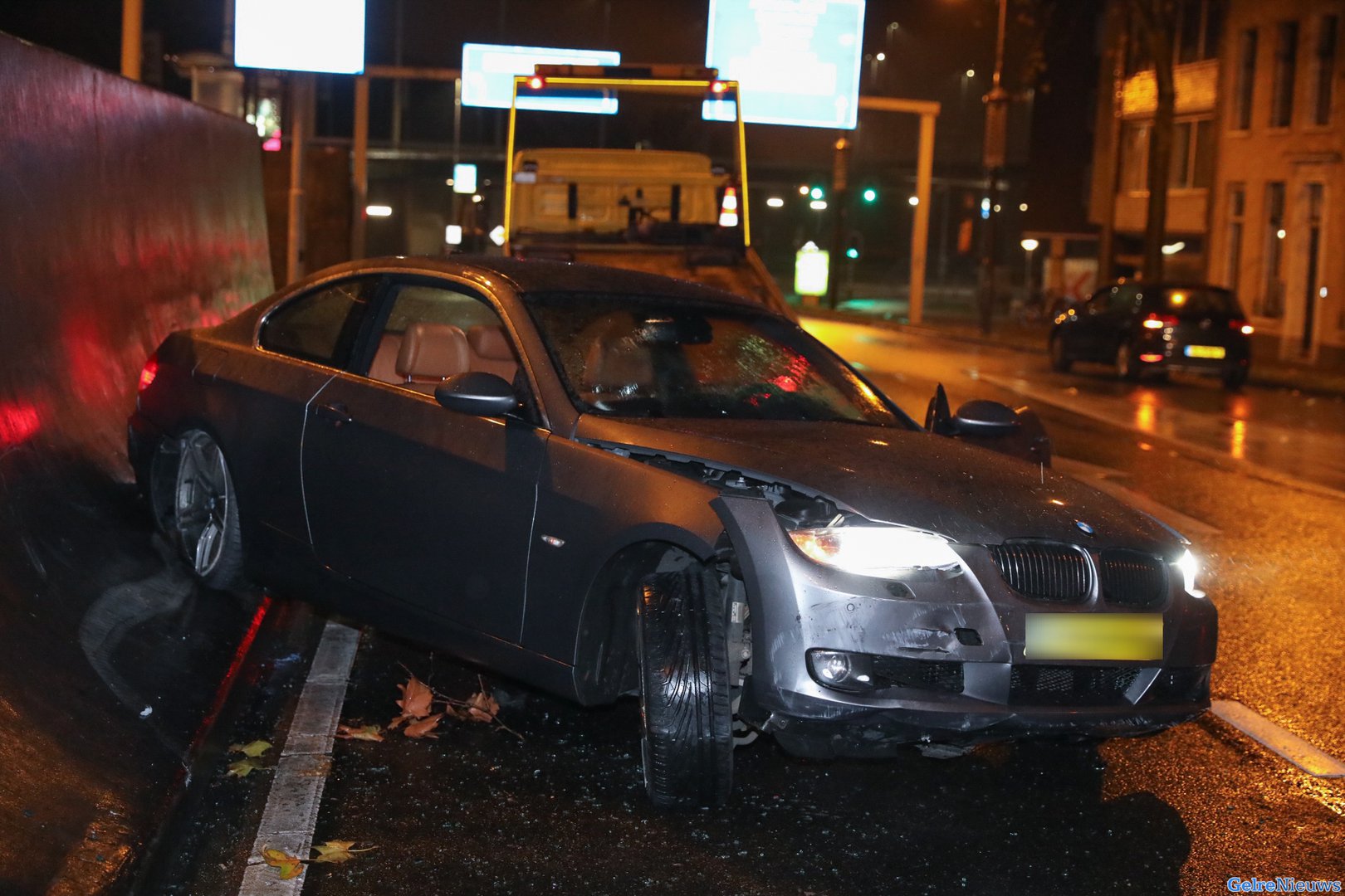 Ongeval in de Willemstunnel in Arnhem